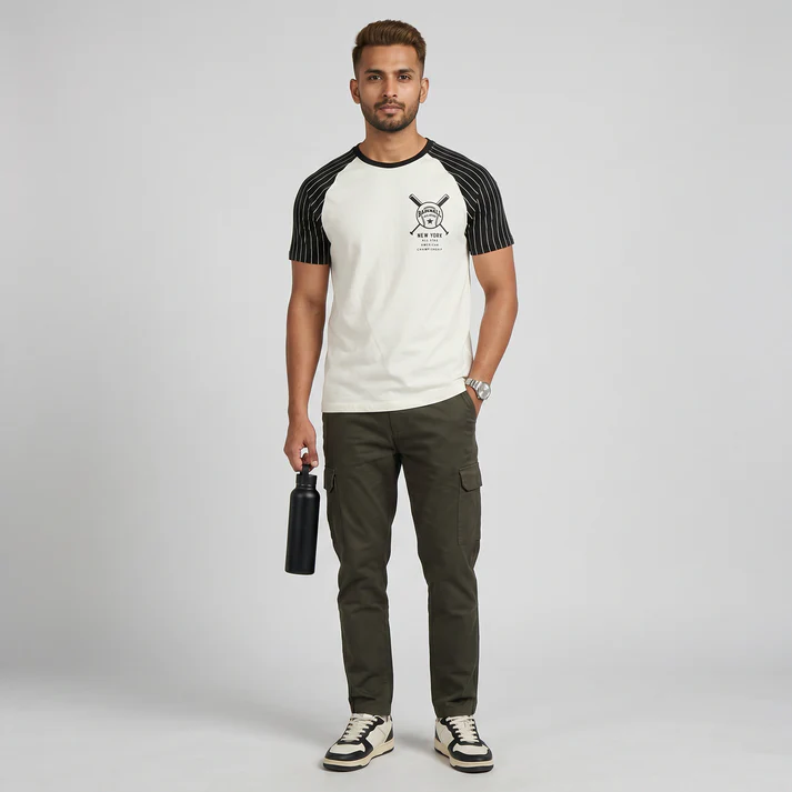 Cotton Crew Neck Graphitees